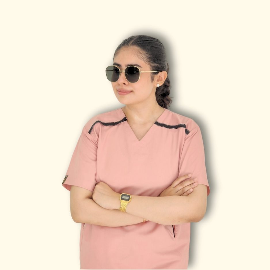 Flamingo Pink - Cotton-KT Scrub